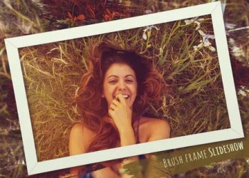 Brush Frame Slideshow 22712236 Videohive