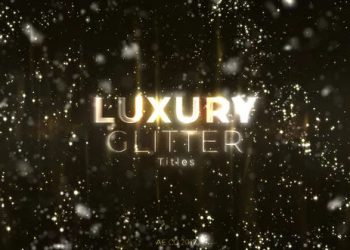 Luxury Glitter Titles