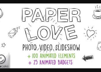 PAPER LOVE PHOTO VIDEO SLIDESHOW