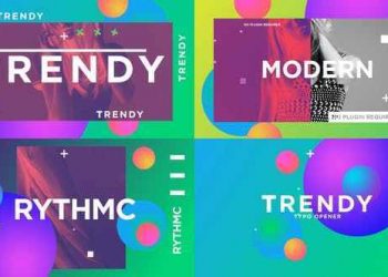 Trendy Typo Opener 24917748 Videohive