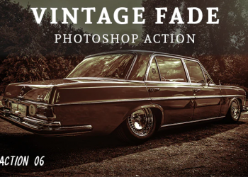 10 Vintage Fade Photoshop Action