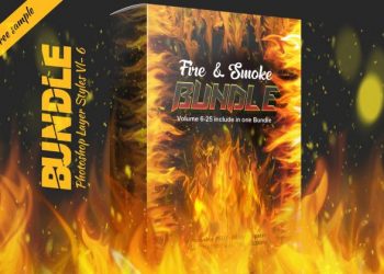 Free Fire & Smoke Bundle PSD