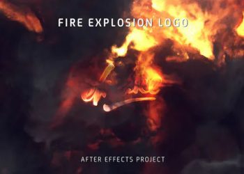 Fire Explosion Logo