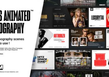 Luxs l Animated Typography Pack