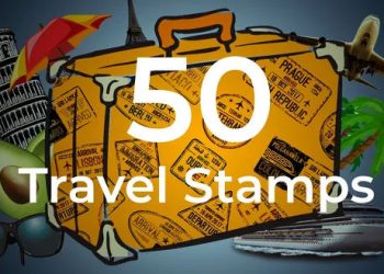 50 Travel Stamps