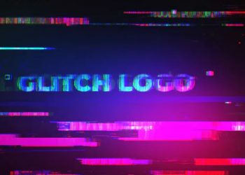GLITCH LOGO MOGRT
