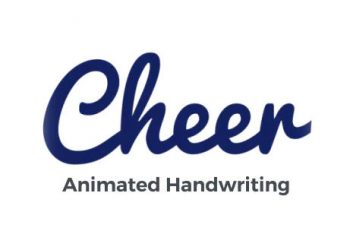Cheer Animated Handwriting Typeface