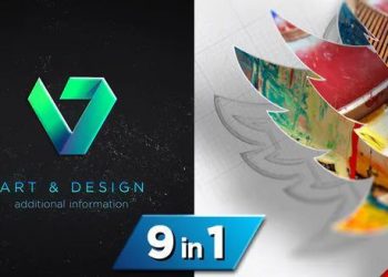 Drawing 3D Logo Reveal