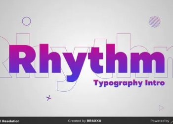 Rhythm Typography Intro