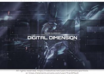 Digital Dimension Techno Slideshow