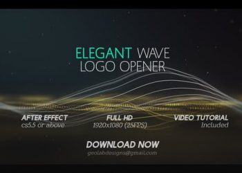 Elegant Wave Logo Opener