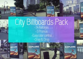 Billboards City Mockup Pack