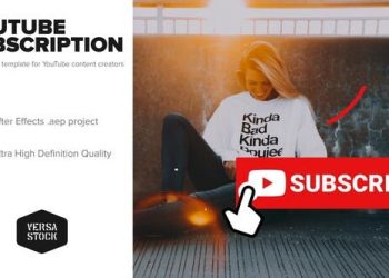 YouTube Subscribe Like getting Notified Promotion Kit