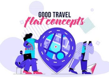 Good Travel Flat Concept