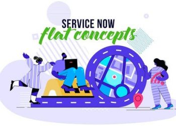 Service Now Flat Concept