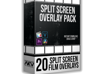 Split Screen Overlay Bundle Pack
