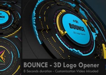 Bounce 3d Logo Opener