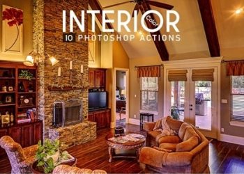 10 Interior Color Photoshop Actions