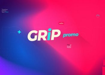 Grip Modern Gradinet Typography Opener Promotion