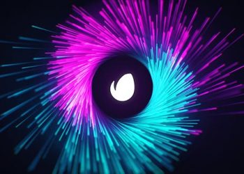 PARTICLE LOGO STREAK