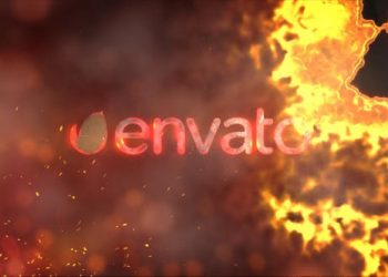 Logo Reveal Fire