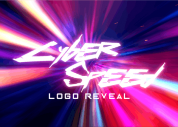 Cyber Speed Logo Reveal