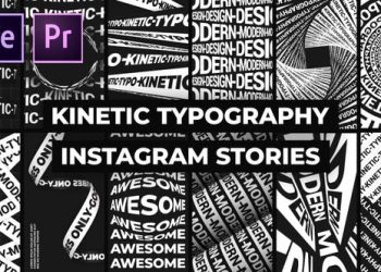 Kinetic Typography Instagram Stories