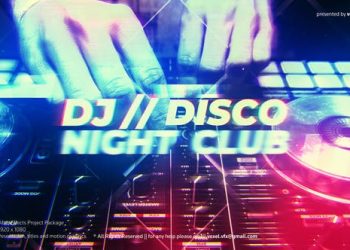 DJ Disco Night Club Intro