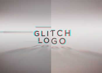 GLITCH WORDS LOGO REVEAL
