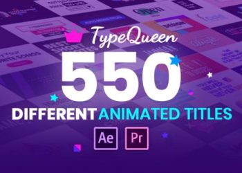 TypeQueen – Animated Title and Kinetic Text