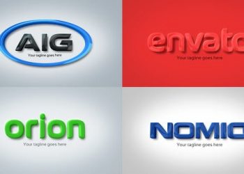 Strong & Clean Corporate 3D Embossed Logo