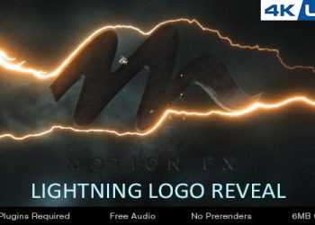 Lightning Logo Reveal