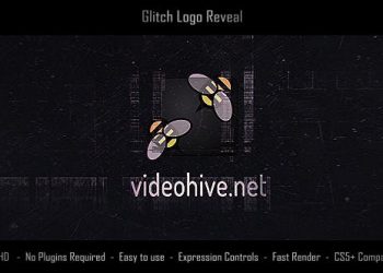 GLITCH LOGO REVEAL