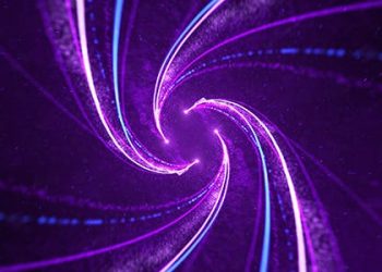 PARTICLE SPIRAL LOGO