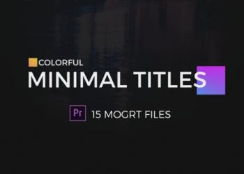 Colorful Minimal Titles