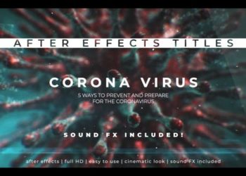 Corona Virus 3d Titles