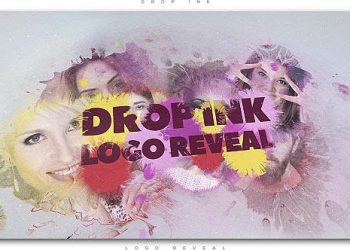 Drop Ink Logo Reveal