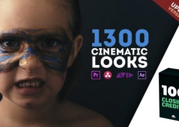 1300 LUTs Color Presets Pack | Cinematic Looks - Premiere Pro