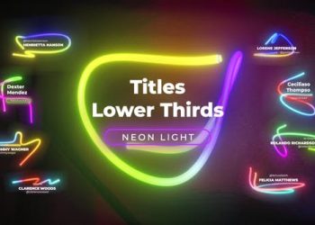 Neon Light Titles 3