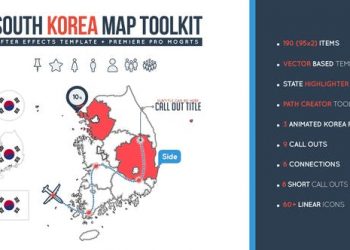 South Korea Map Toolkit