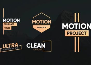 Clean Motion Titles-Premiere Pro