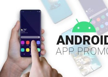 Android App Promo Smartphone Kit