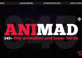 AniMad | 345+ Titles and Lower Thirds