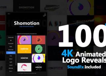 100+ 4k Animated Logo Pack