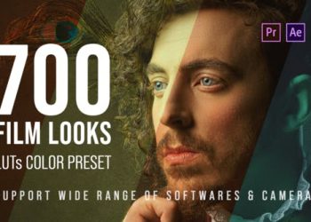 700 Film Looks – Lut Color Preset Pack
