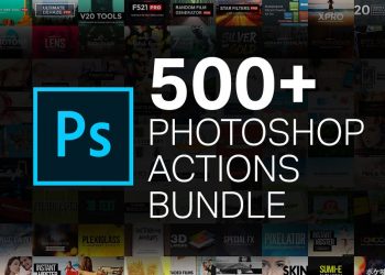 500+ Photoshop Action Bundle Vol 1