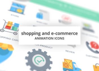 Shopping and E-Commerce – Animation Icons