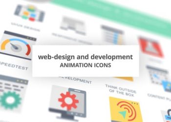 Web-Design and Development – Animation Icons