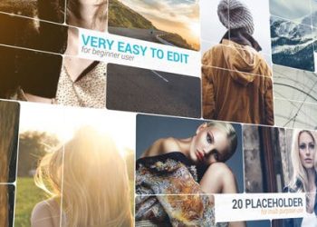 3D Slice Photo Slideshow