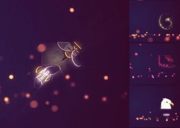Bouncing Particles Logo Pack
